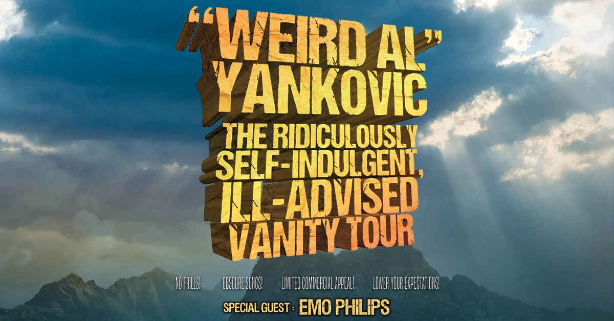 WE SAW WEIRD AL!!! In Springfield at the Gillioz Theater . 