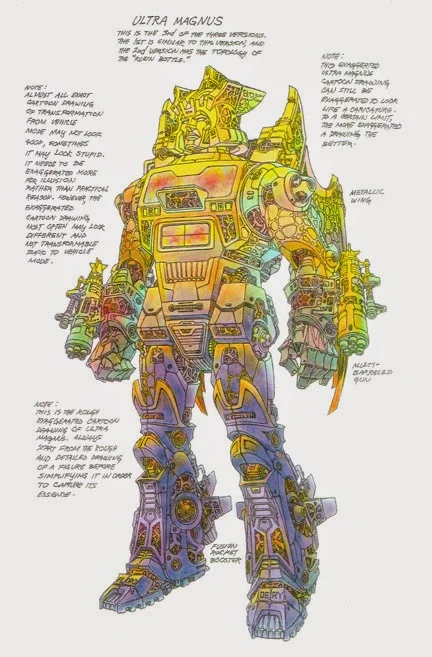 The original Ultra Magnus really did look like Orion Pax.