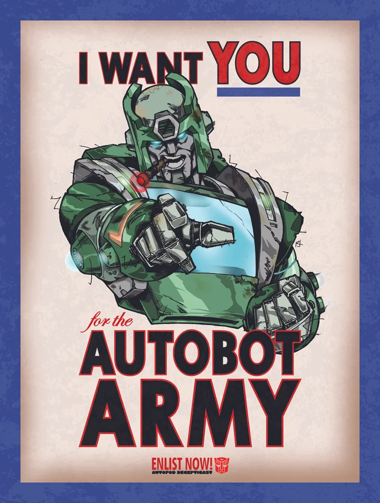 Autobot Recruitment 18x24 Poster