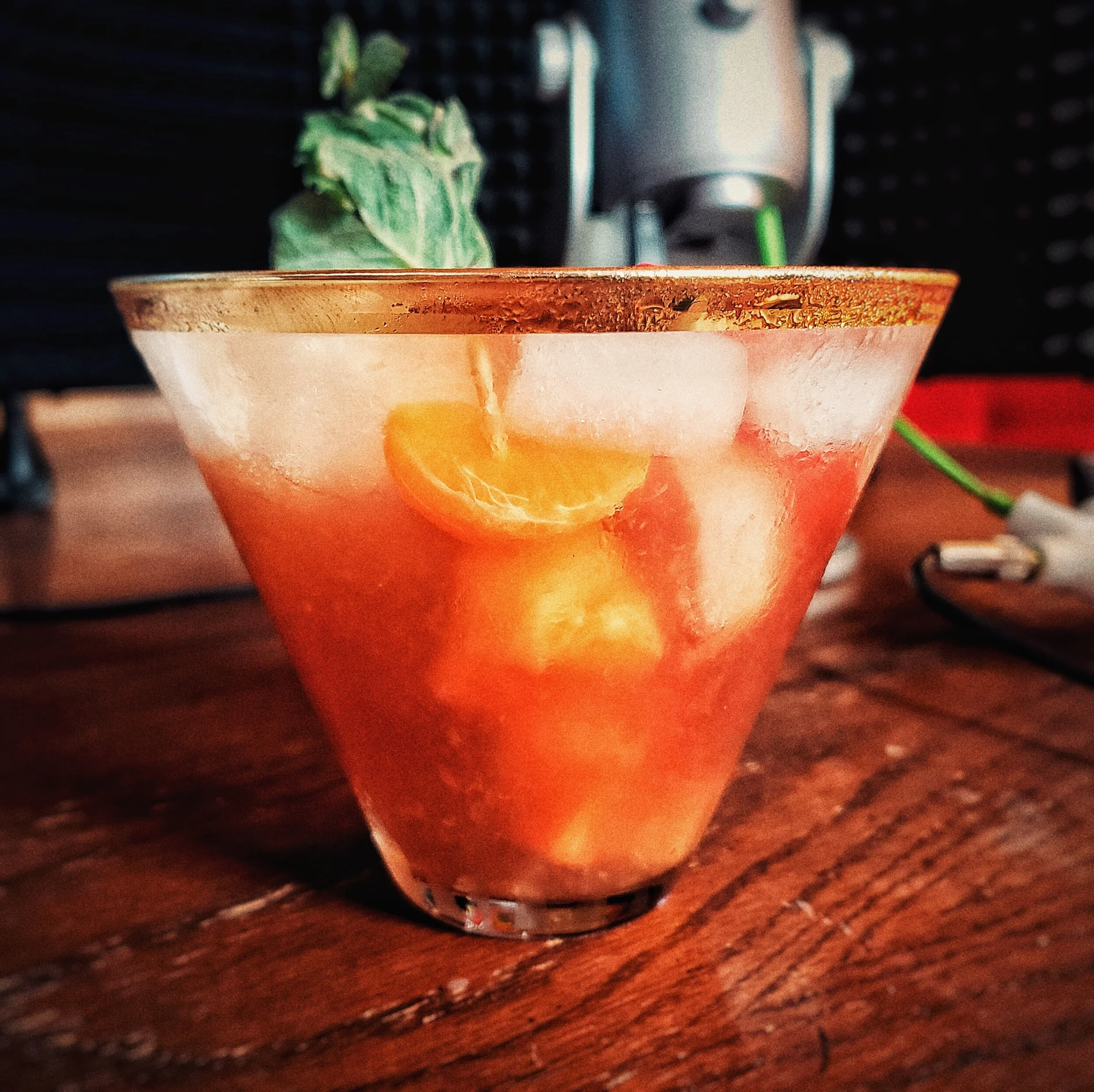 The Dinobot Knickerbocker Punch! Recipe below.