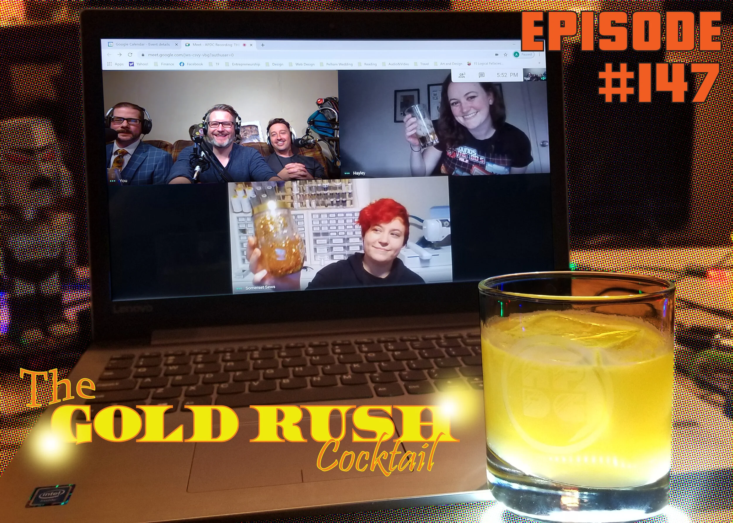 In accordance with the theme of this episode, today’s drink is The Gold Rush Cocktail! This is a fairly new recipe created at the famed NYC Milk &amp; Honey bar in the early 2000s. It’s made in a classic 3-ingredient pre-prohibition style.·&nbsp;&nb…
