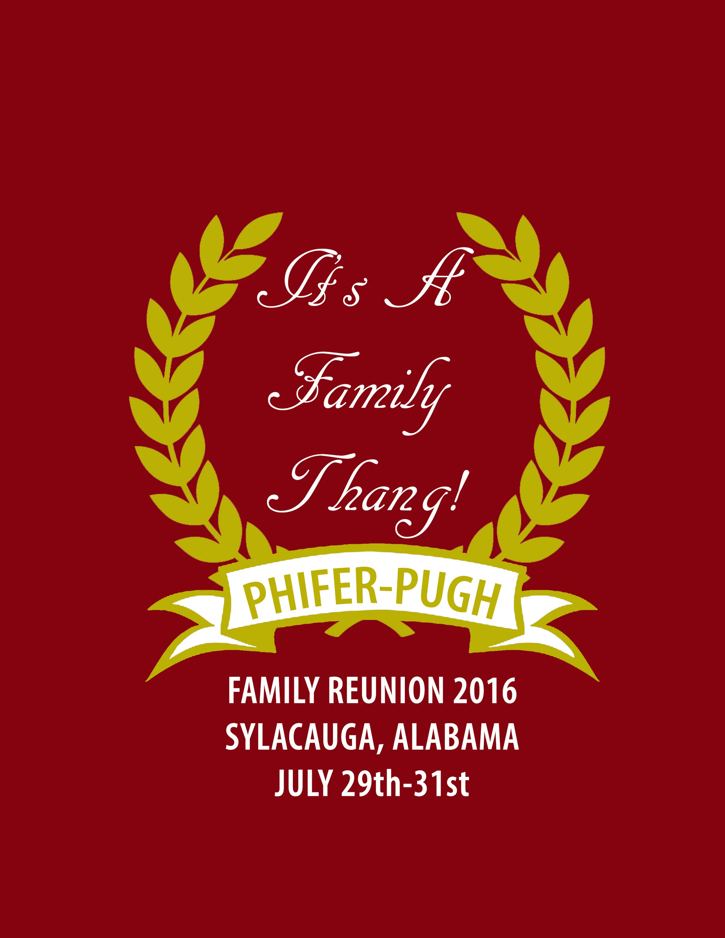 Family Reunion t-shirt 