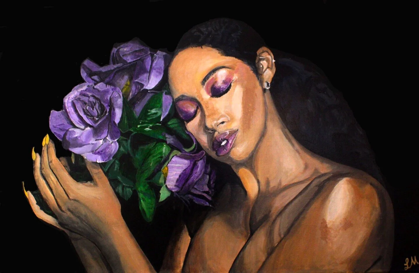 Brie 24” x 36” Acrylic on canvas December 2019