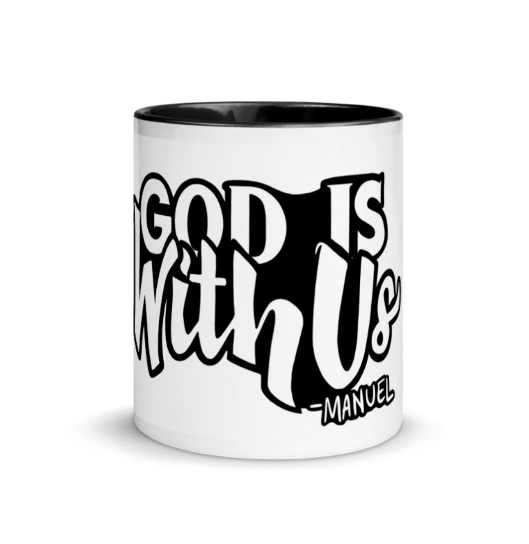 God is with us coffee mug