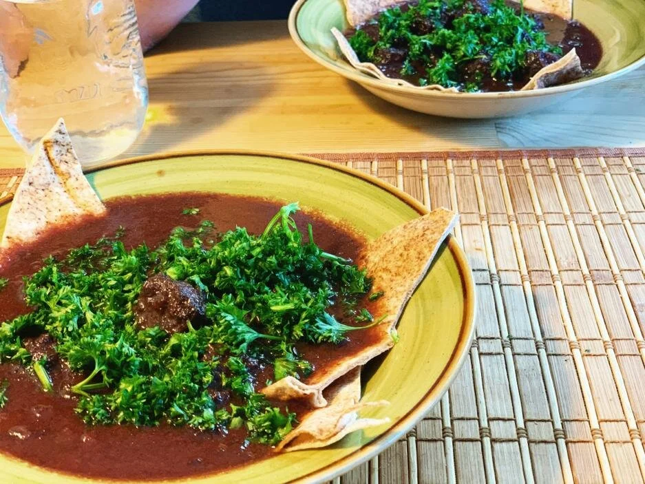 Lahme Bi Karaz (لحم بالكرز) : Meatballs in Cherry Sauce