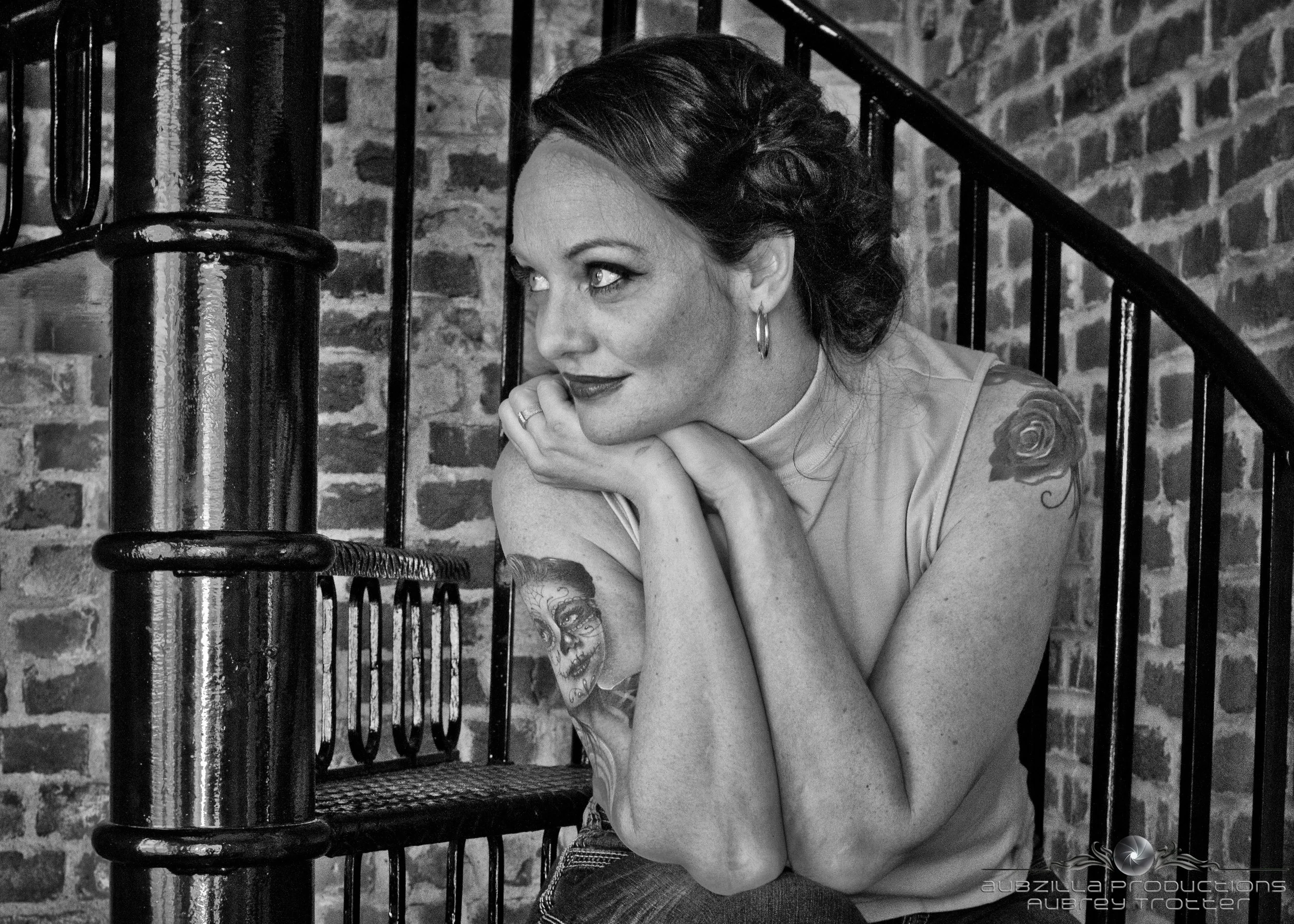 I did my very first shoot with Aubrey and was nervous going in! It was something I always wanted to try - but had never. Aubrey immediately made me feel comfortable, and pretty and that I had this in the bag! We had so much fun- we goofed around and laughed alot - and he captured the perfect moments. He was just the PERFECT person to be behind the lens. I am so thrilled with how it turned out! HIGHLY RECOMMENDED!!! Aubrey is one of a kind---Sherri Edwards