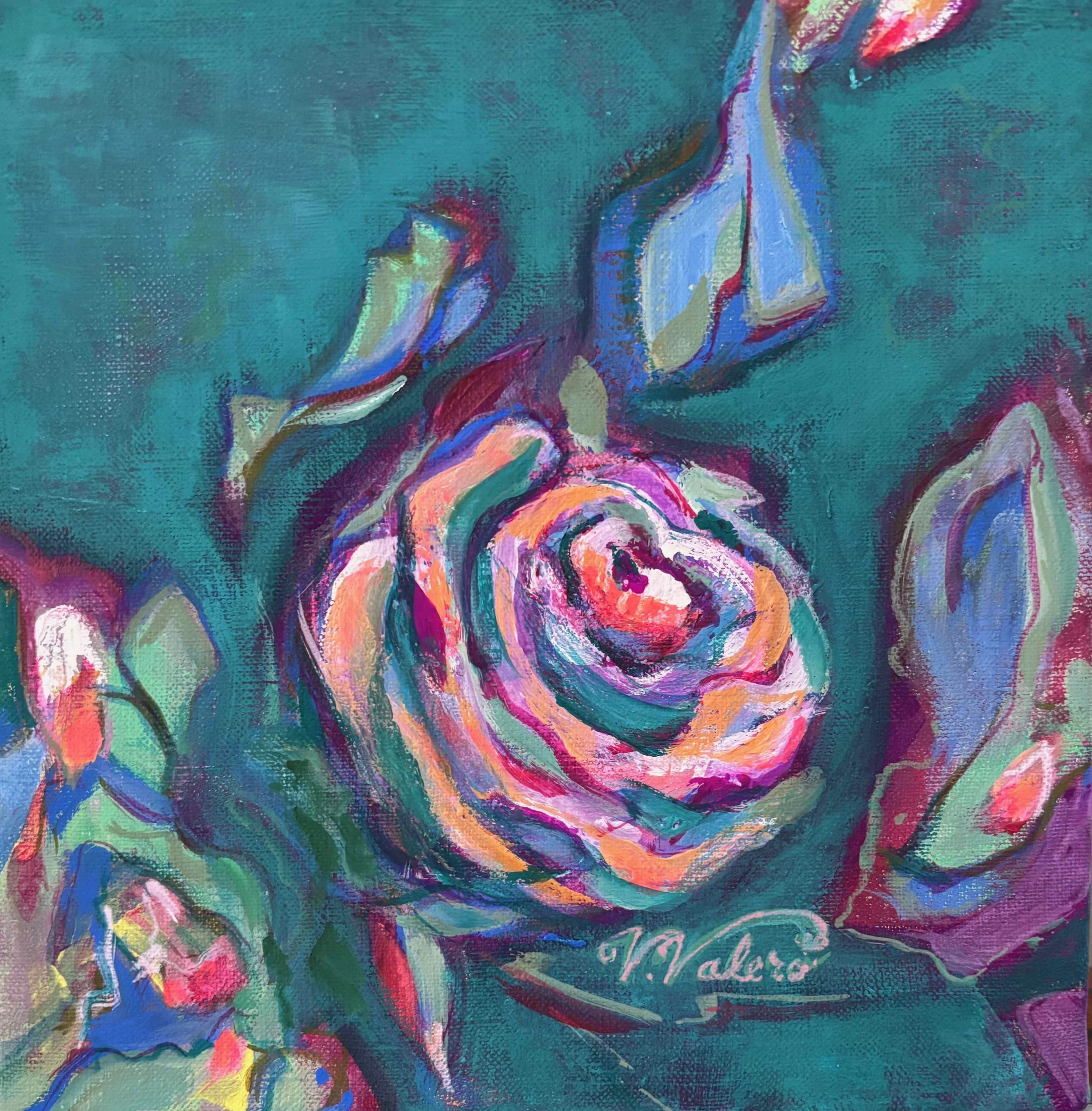 " Flower Movement II "