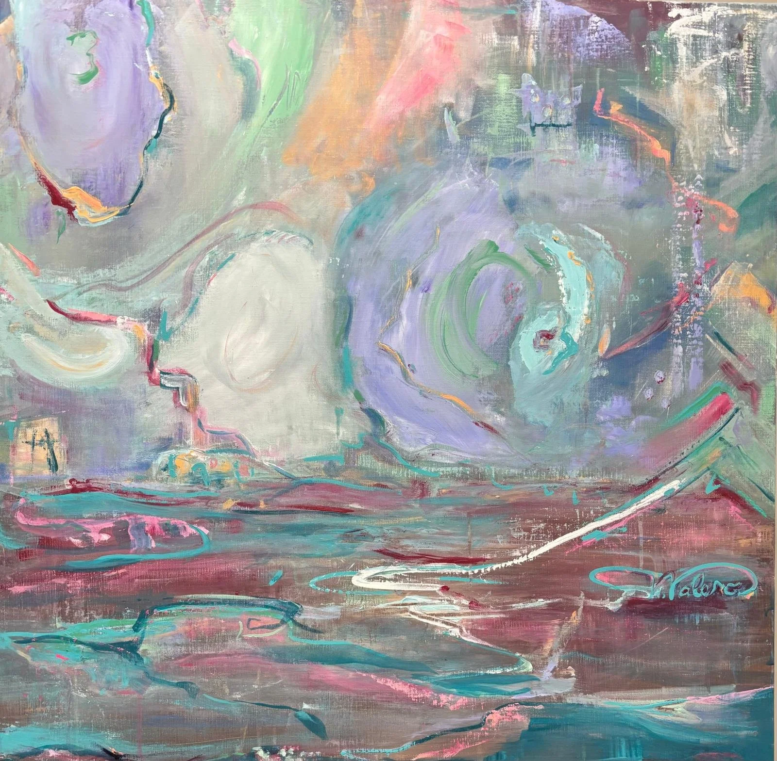 " Colour Clouds "   Abstract II