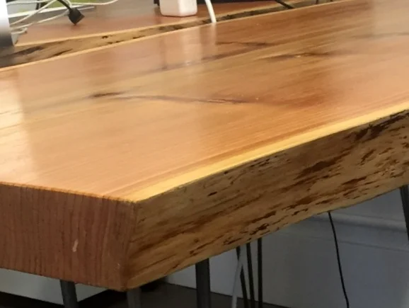 Found Edge Cypress Desk