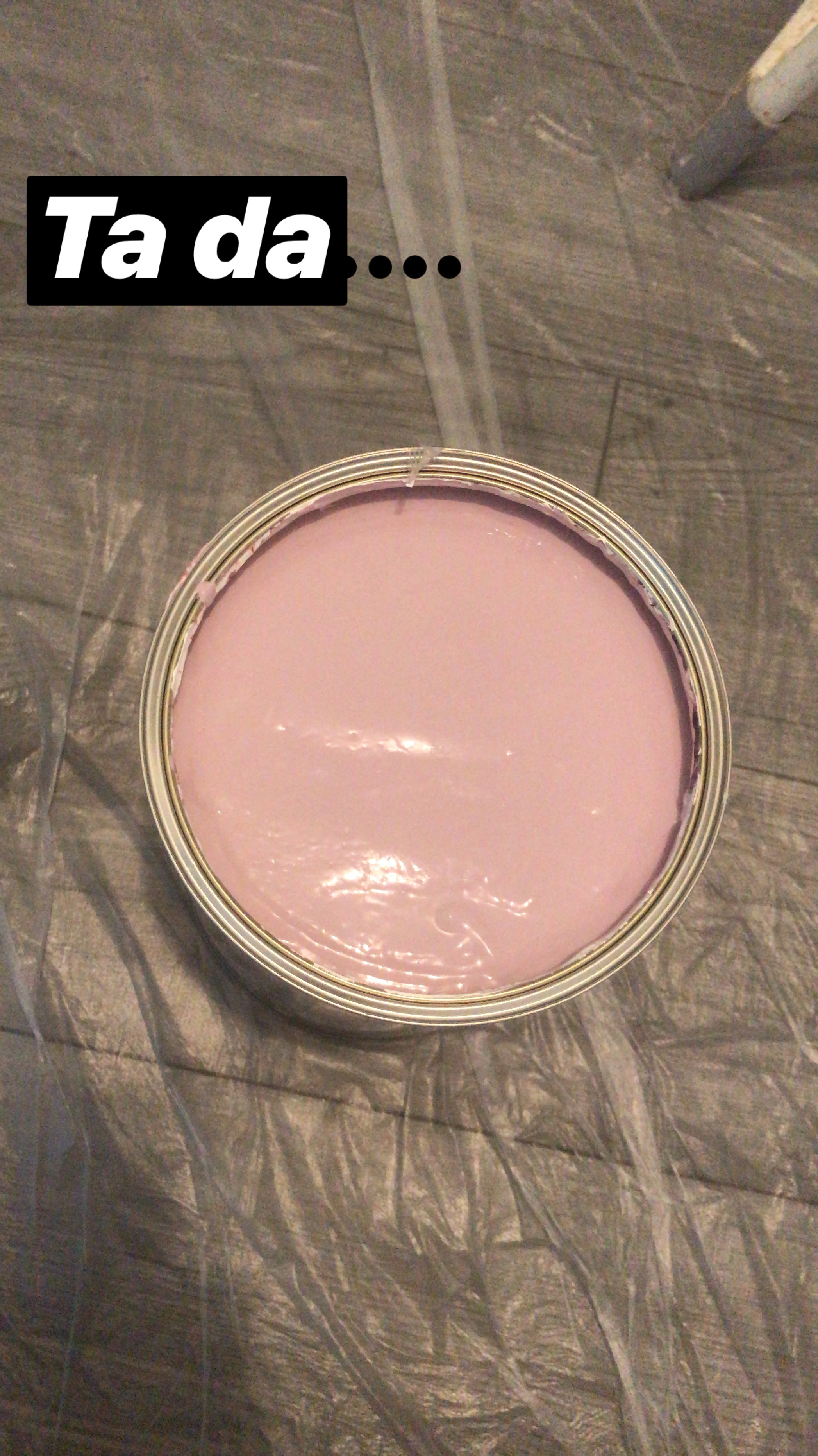 The colour even looks pretty on the tin! 