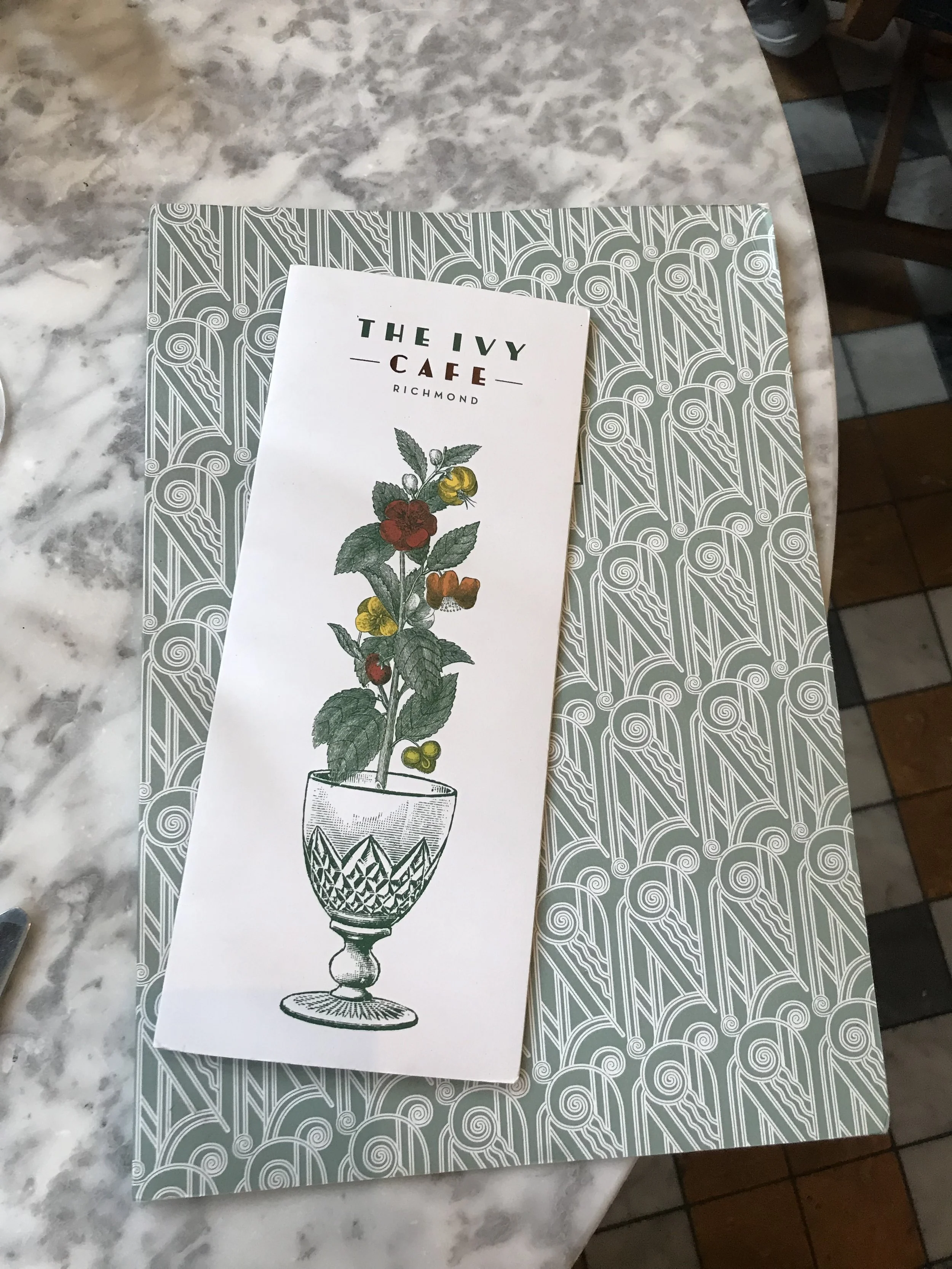 Deliberating over the menu, but I knew I wanted to try something I wouldn't normally.