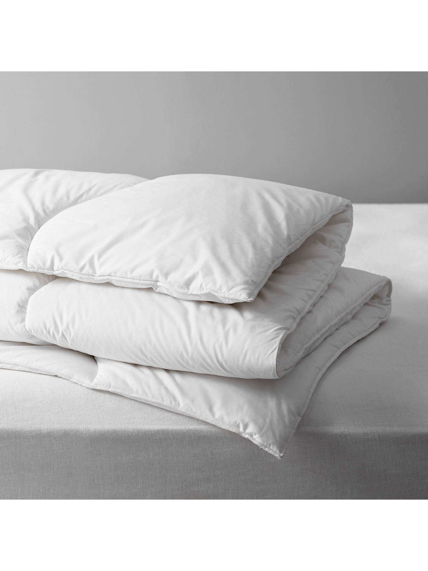 John Lewis & Partners The Basics Microfibre Duvets, 13.5 Tog | £22