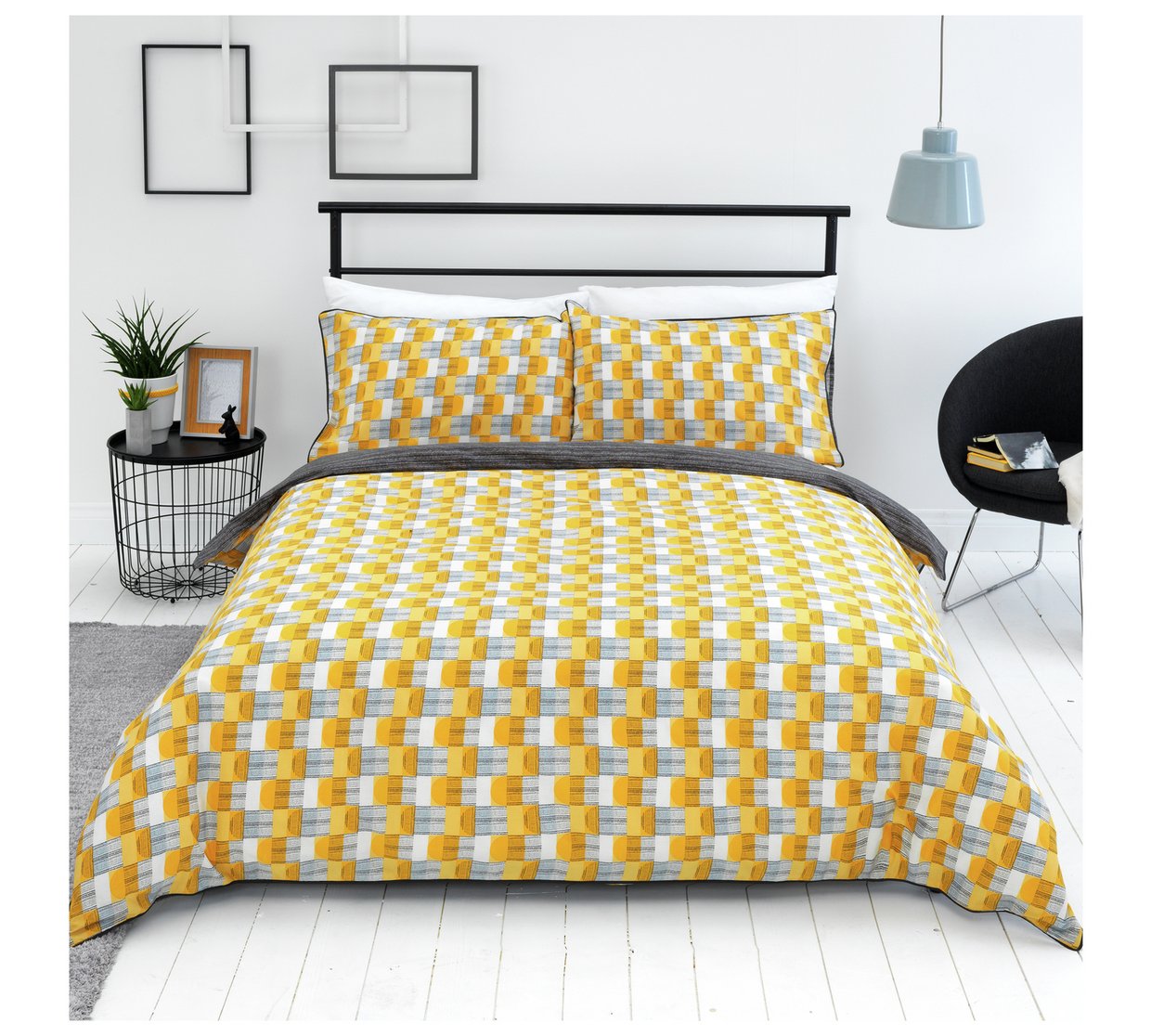 Sainsbury's Home Helsinki Geo Bedding Set - Double | £14*