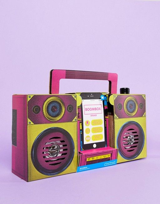 Mustard Battery Powered Boombox Speaker | £25