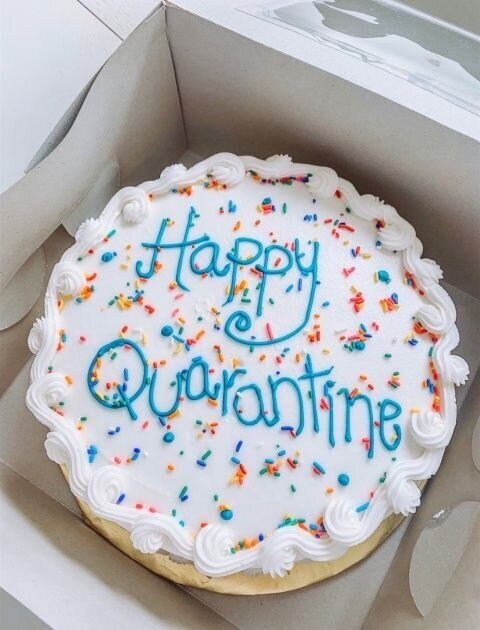 Happy Quarantine cake
