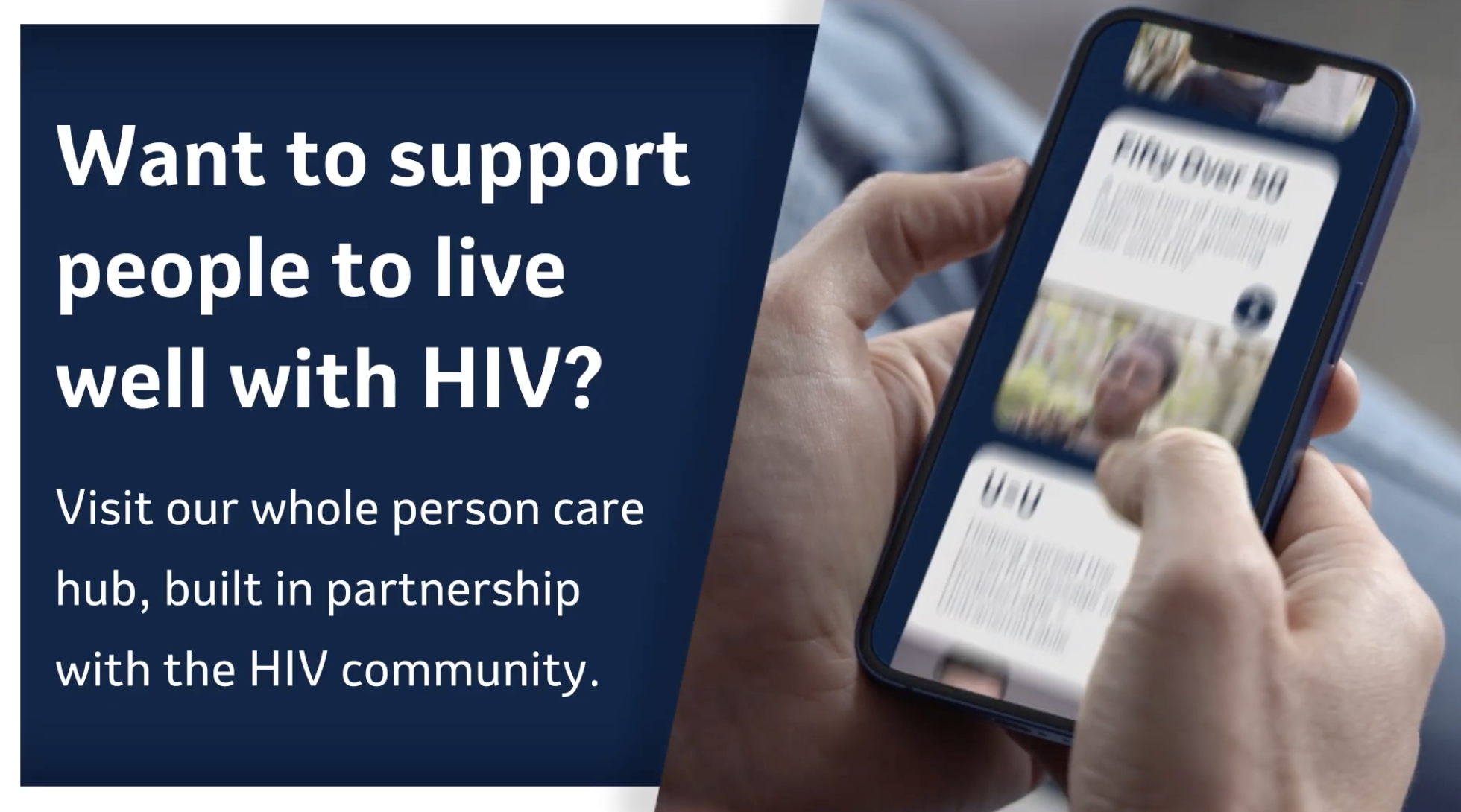 HIV Website - LinkedIn Ad