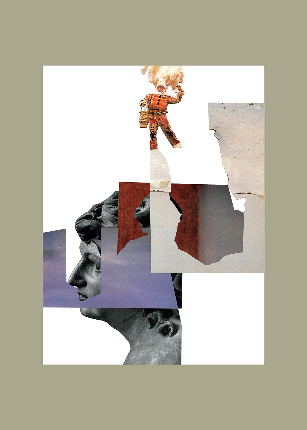 untitled (creocollage 08), 2016 _ collage on paper, 48x36 cm