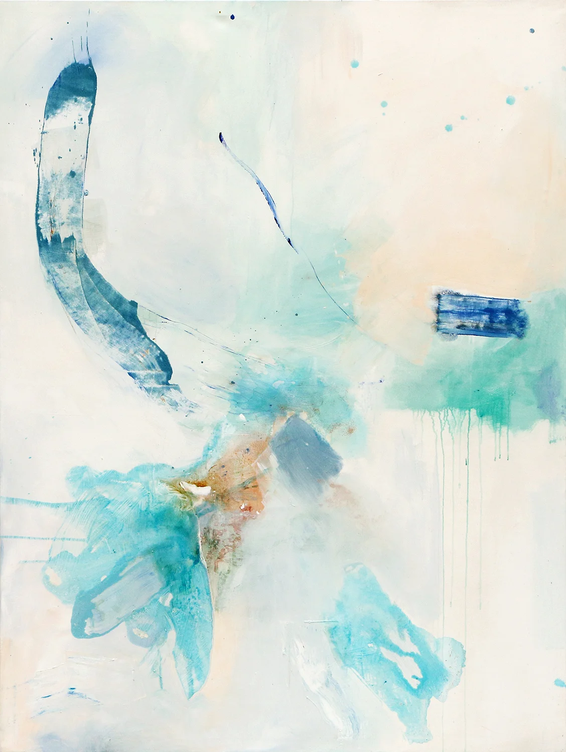 morning dew, 2019 _ oil, acrylic on canvas, 200x150 cm