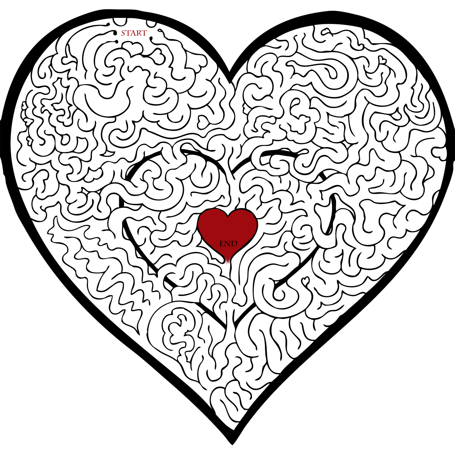 Heart Maze