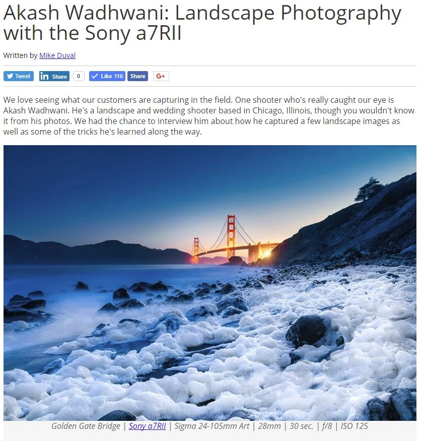 Interview on LensProToGo.com!