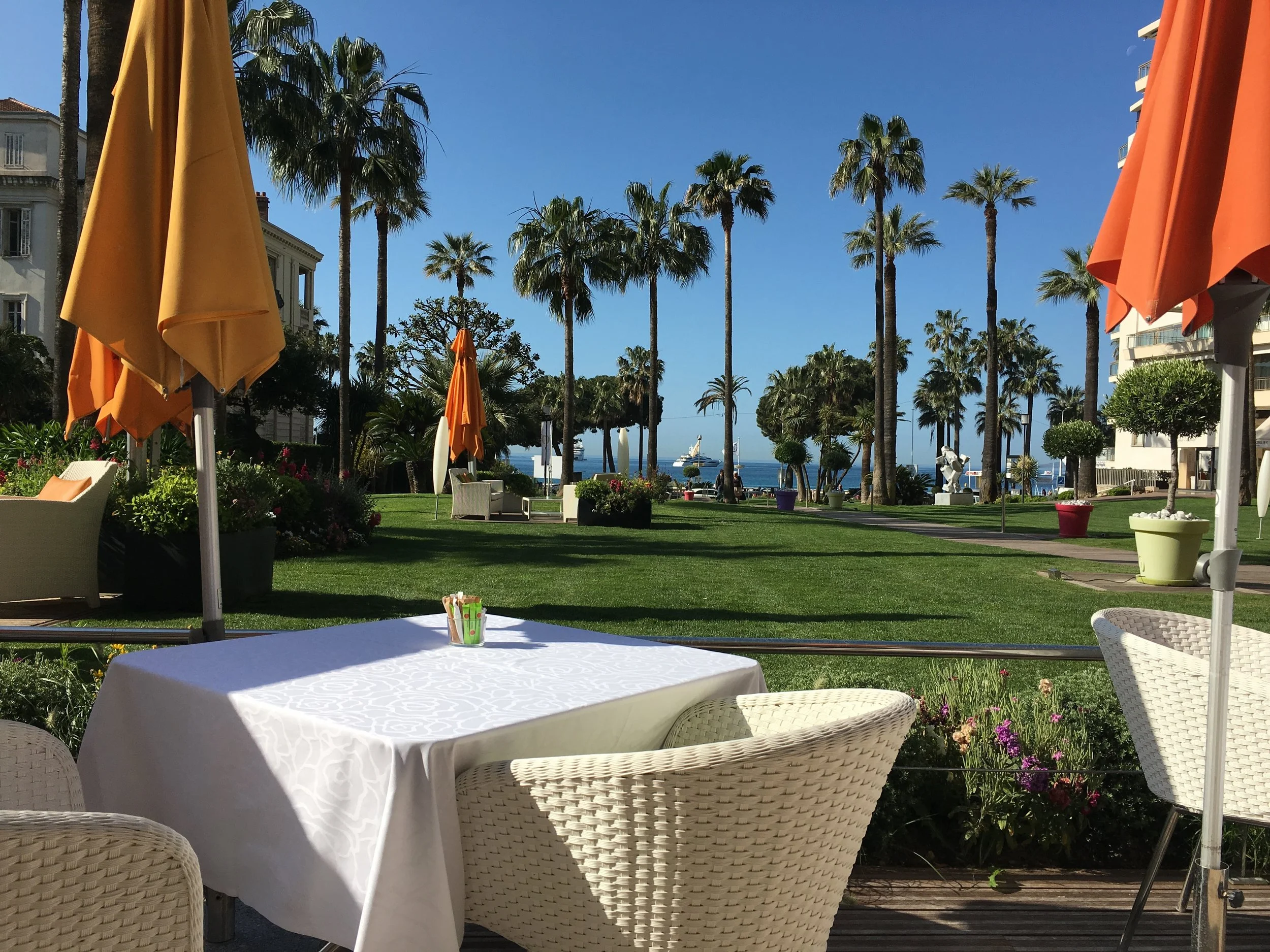 View from the hotel terrace