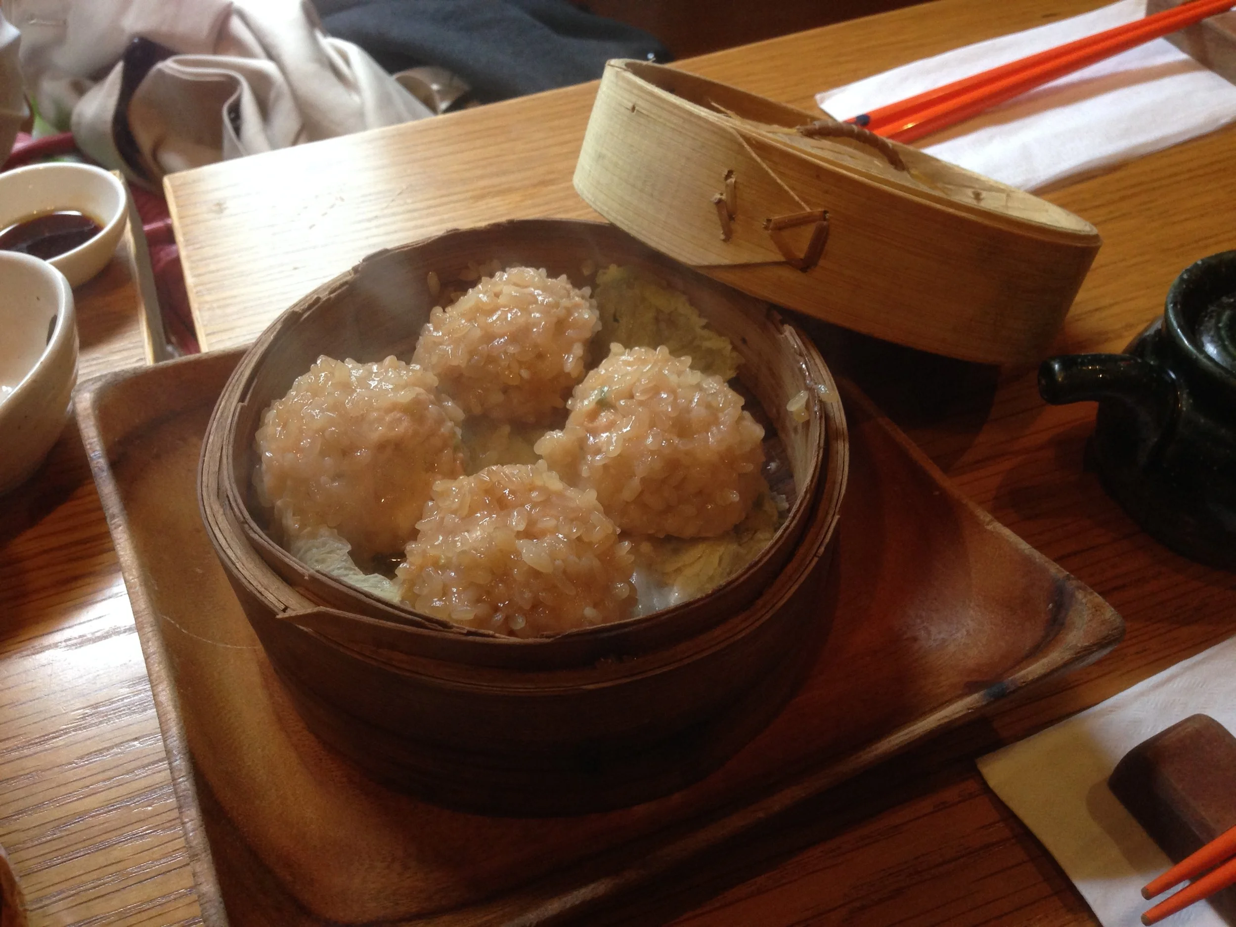 Steamed rice dumplings