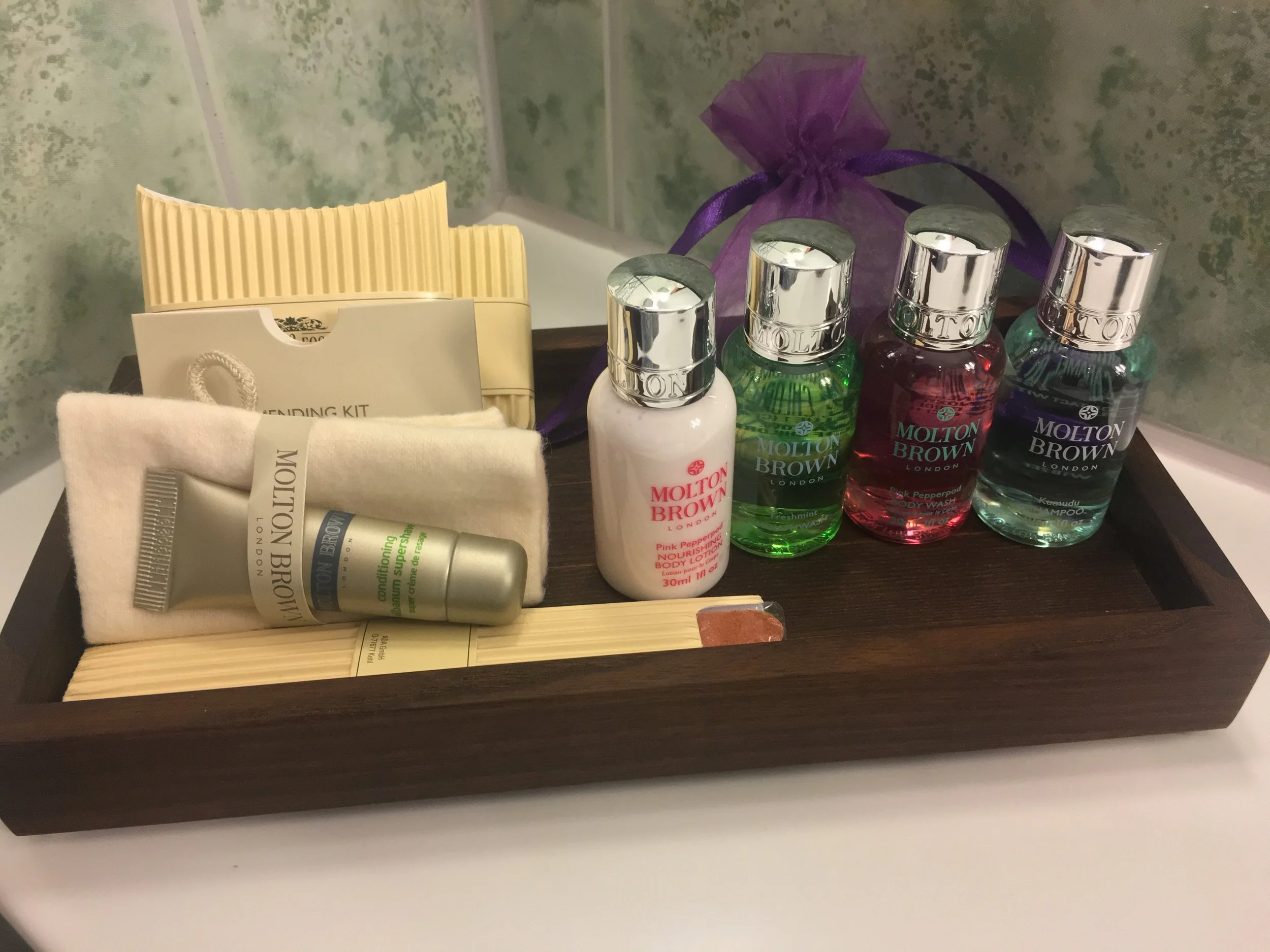 One of my favourite amenities brand: Molton Brown