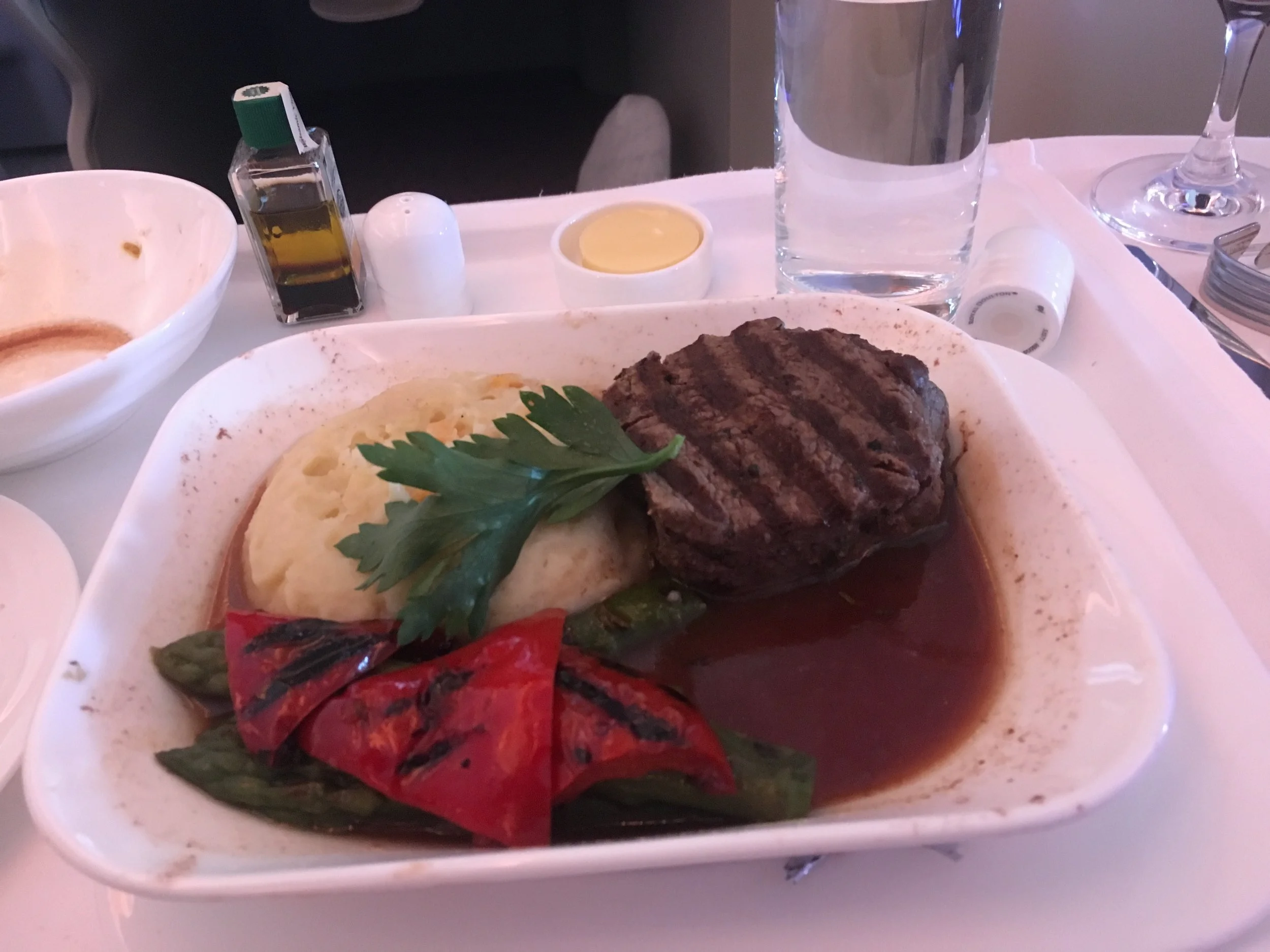 The main course: the beef fillet