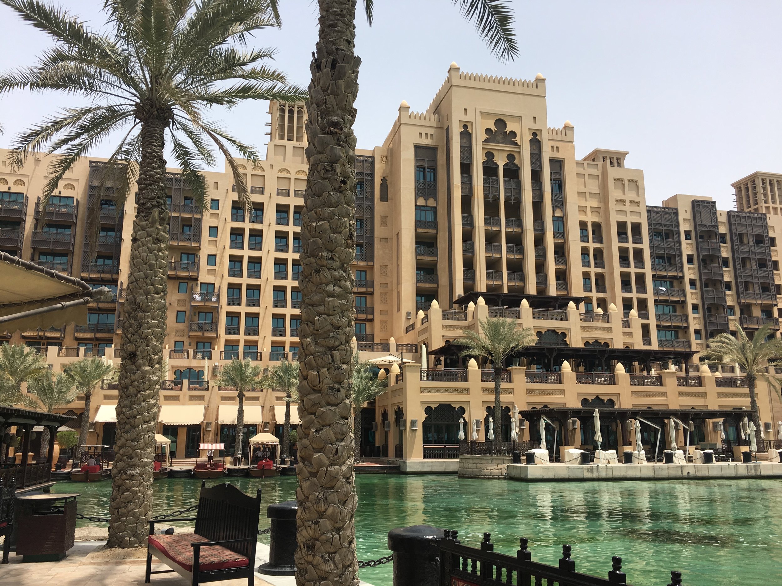 Mina A'Salam as seen when returning from the pool or beach