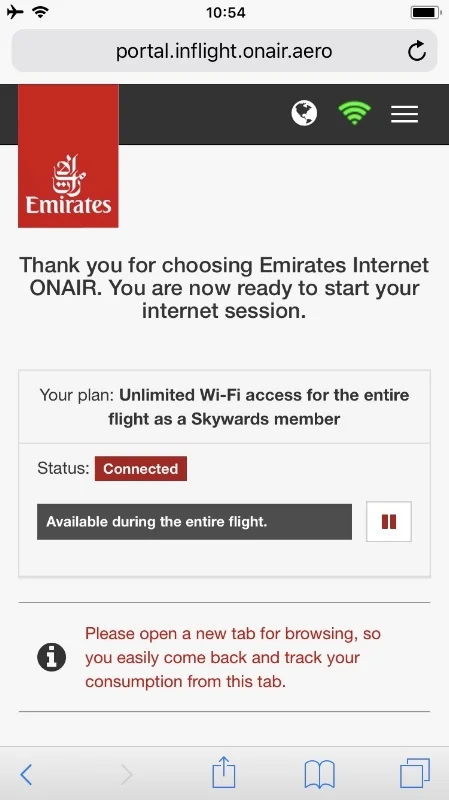 Unlimited wifi on my phone - awesome!