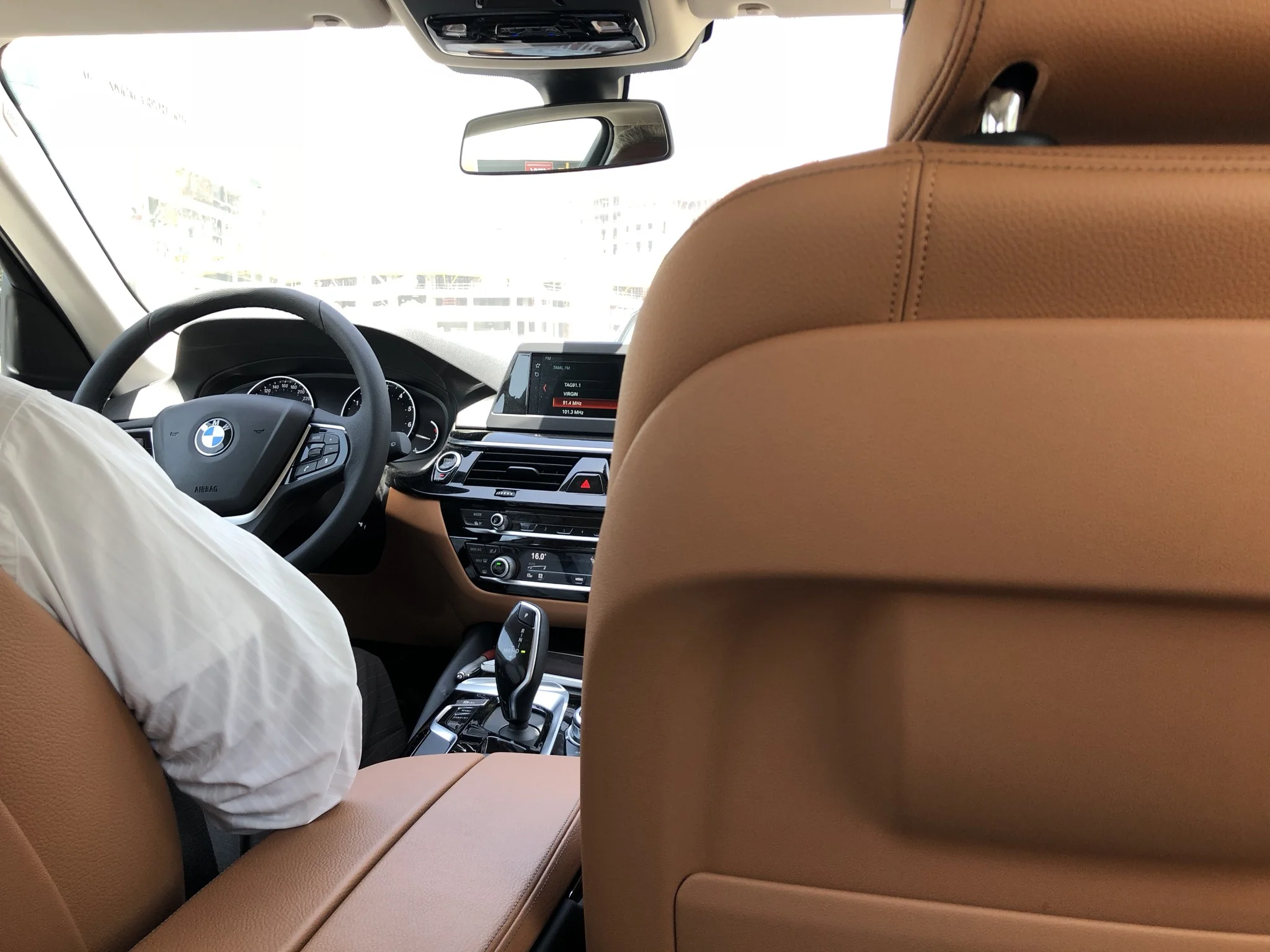 BMW series 5 for Business Class passengers