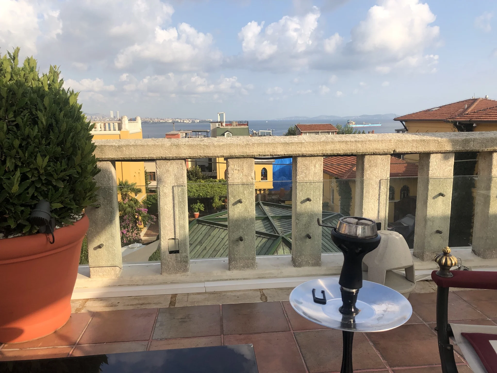 …and a shisha - loving it!