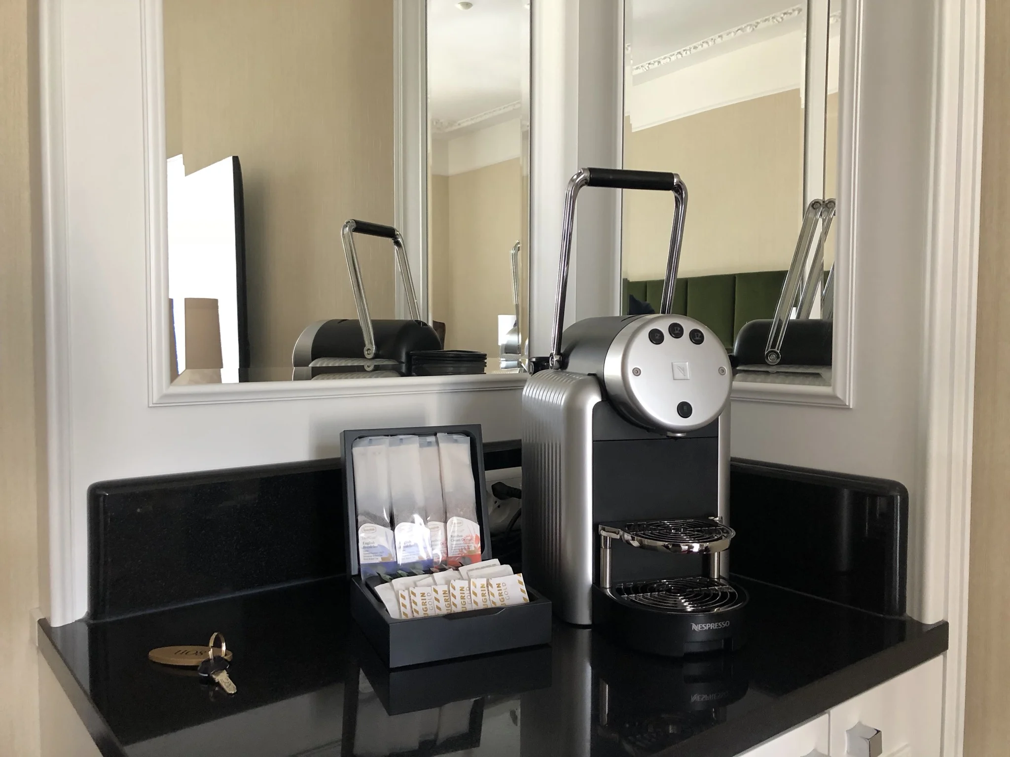 The obligatory Nespresso machine