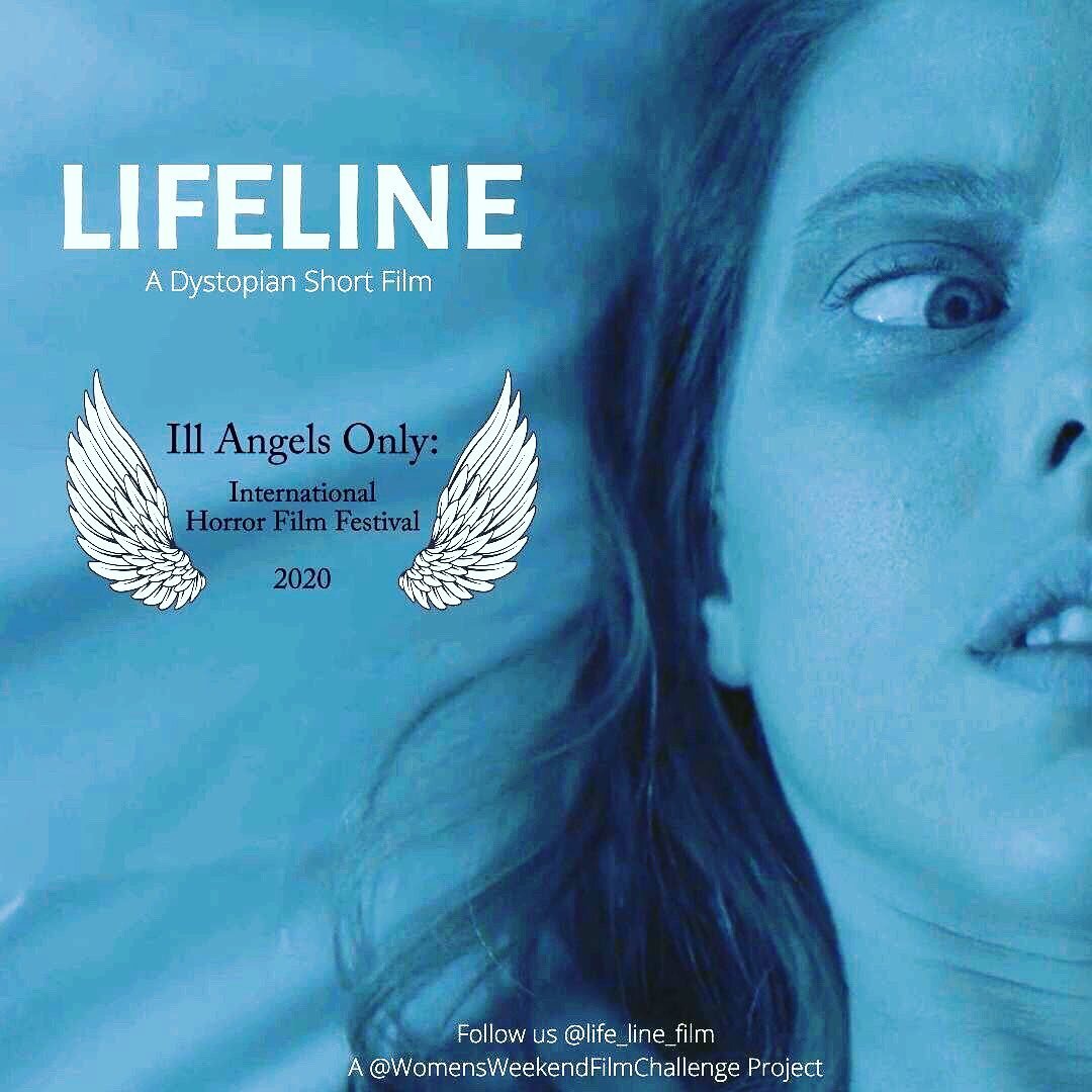 @life_line_film Also screening tonight at #illangelsonly film fest! Link in bio. DP&rsquo;d by yours truly 💁🏻&zwj;♀️
.
.
.
#femalefilmmakerfriday #femalefilmmakers #womeninfilm #cinematographer #horrorfilm #filmfestival #indiefilm #horrorfilmfestiv