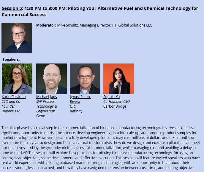 2026 AFCC Global Biobased Economy Conference &amp; Exhibit 