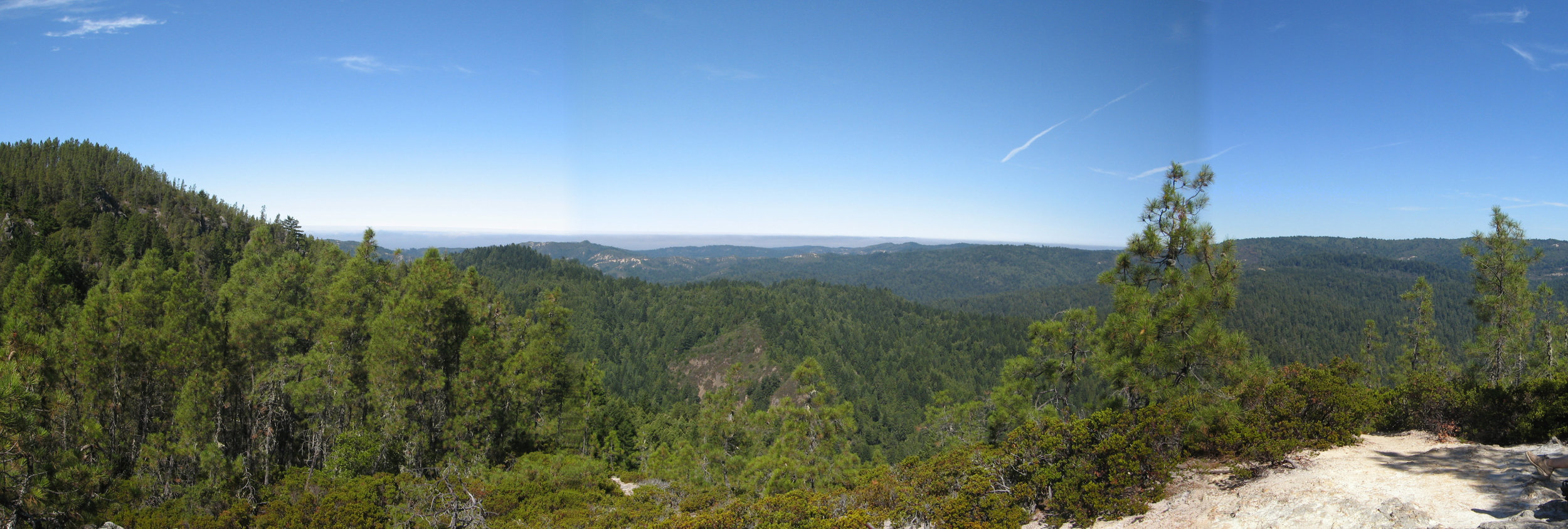 Buzzards Roost looking toward the Pacific Ocean
