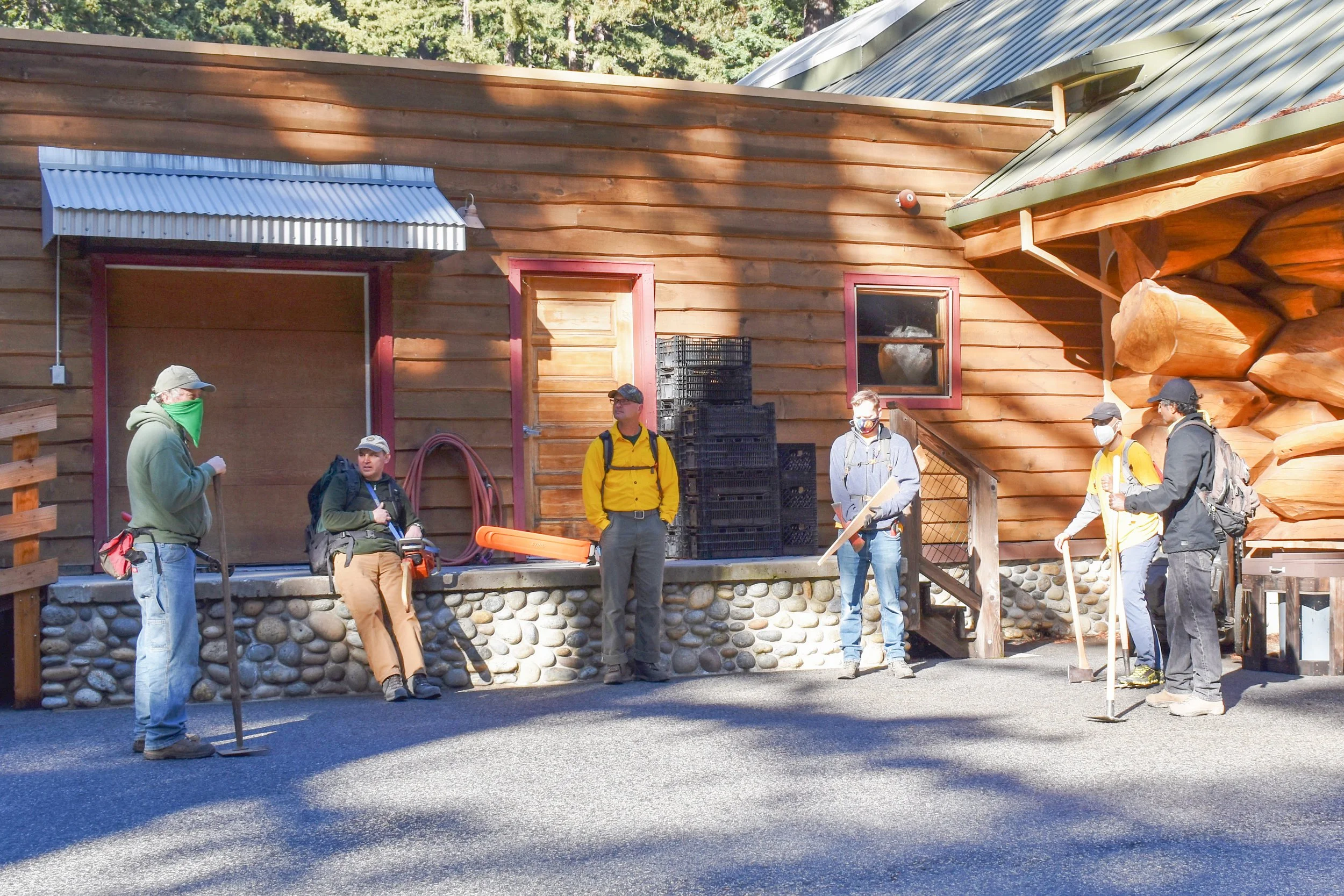 NOV 26, 2020 - Big Basin Fire Update: Berry Creek Falls