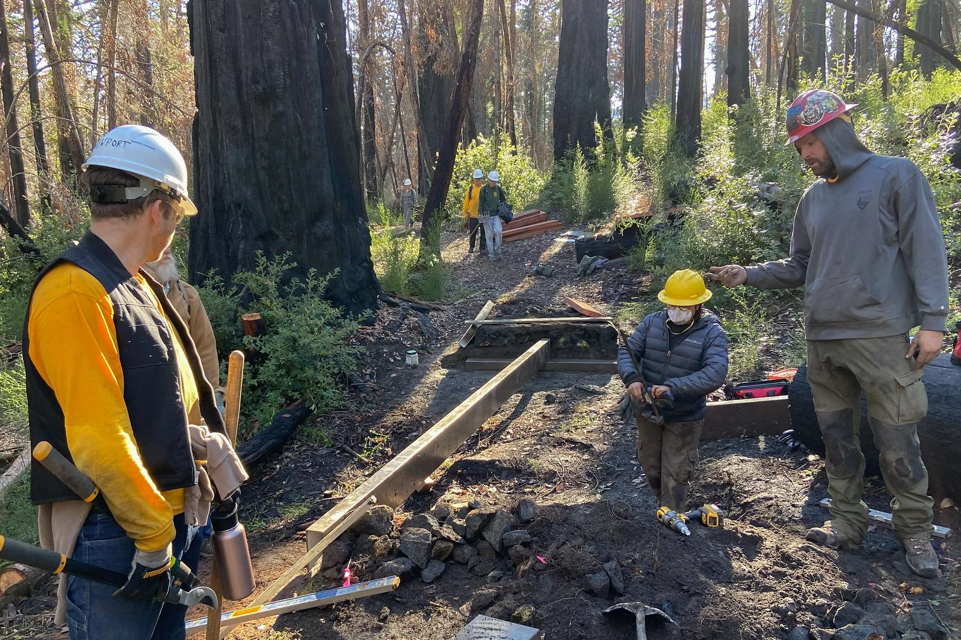 DEC 17 - Sunset Trail below Middle Ridge