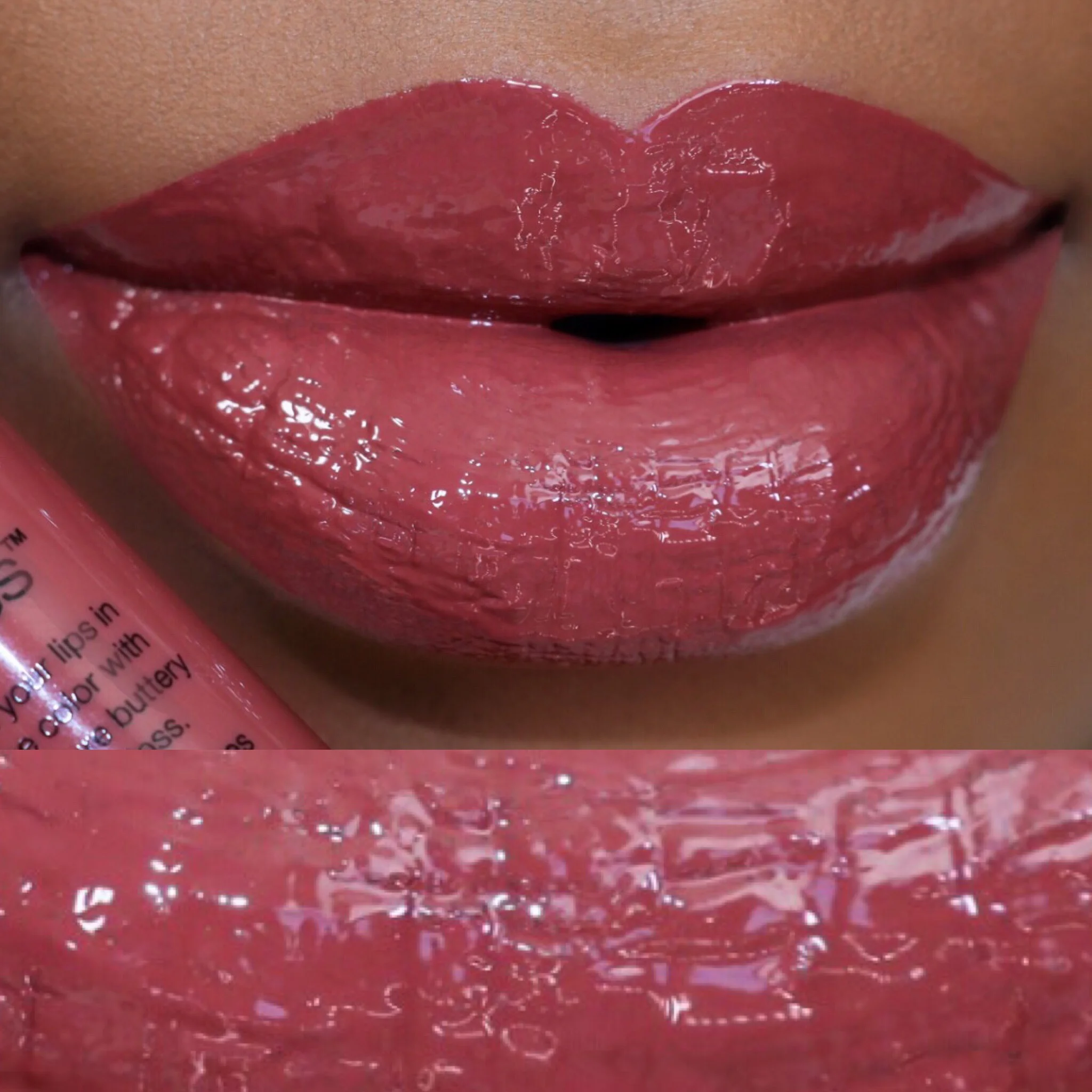 NYX Chocoloate Crepe Intense Butter Glosses – Review, Photos, Swatches On A Woman of Color