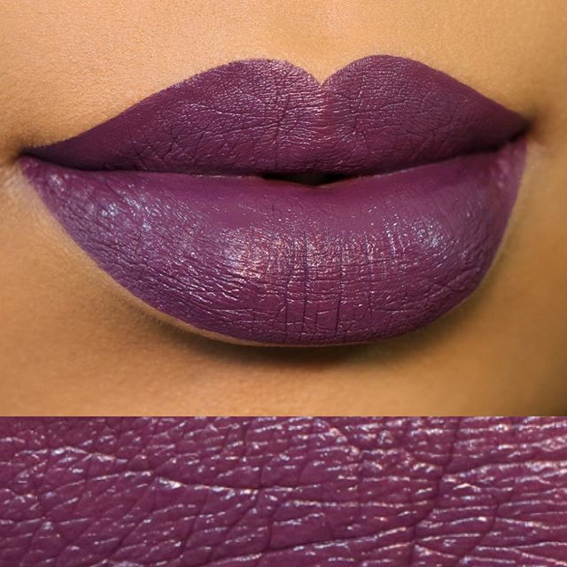 -Alexa play Fight Song- .
.
Longest break of my life but my work career was 🤯anyway to hit you back with some swatches of the new @fentybeauty lip paints. First up is Undefeated (this purple beasttttt). I&rsquo;m going to put up a video of the swatc