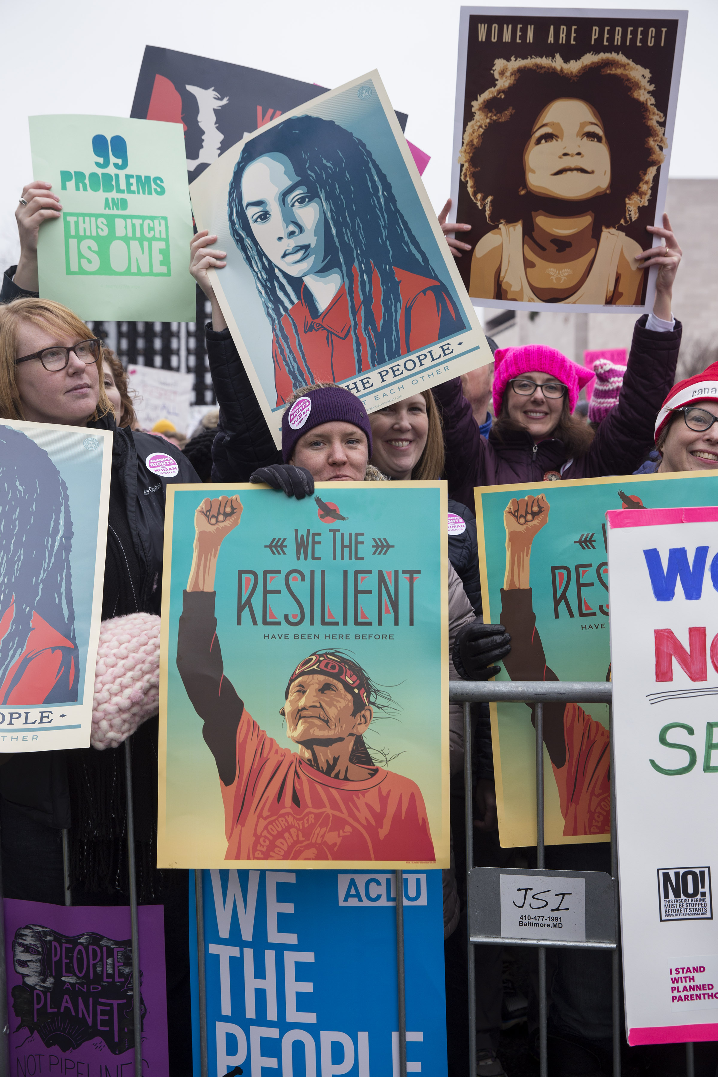  The Women’s March on Washington, Jan. 21, 2017.&nbsp;Photo Credit: Maya Levin 