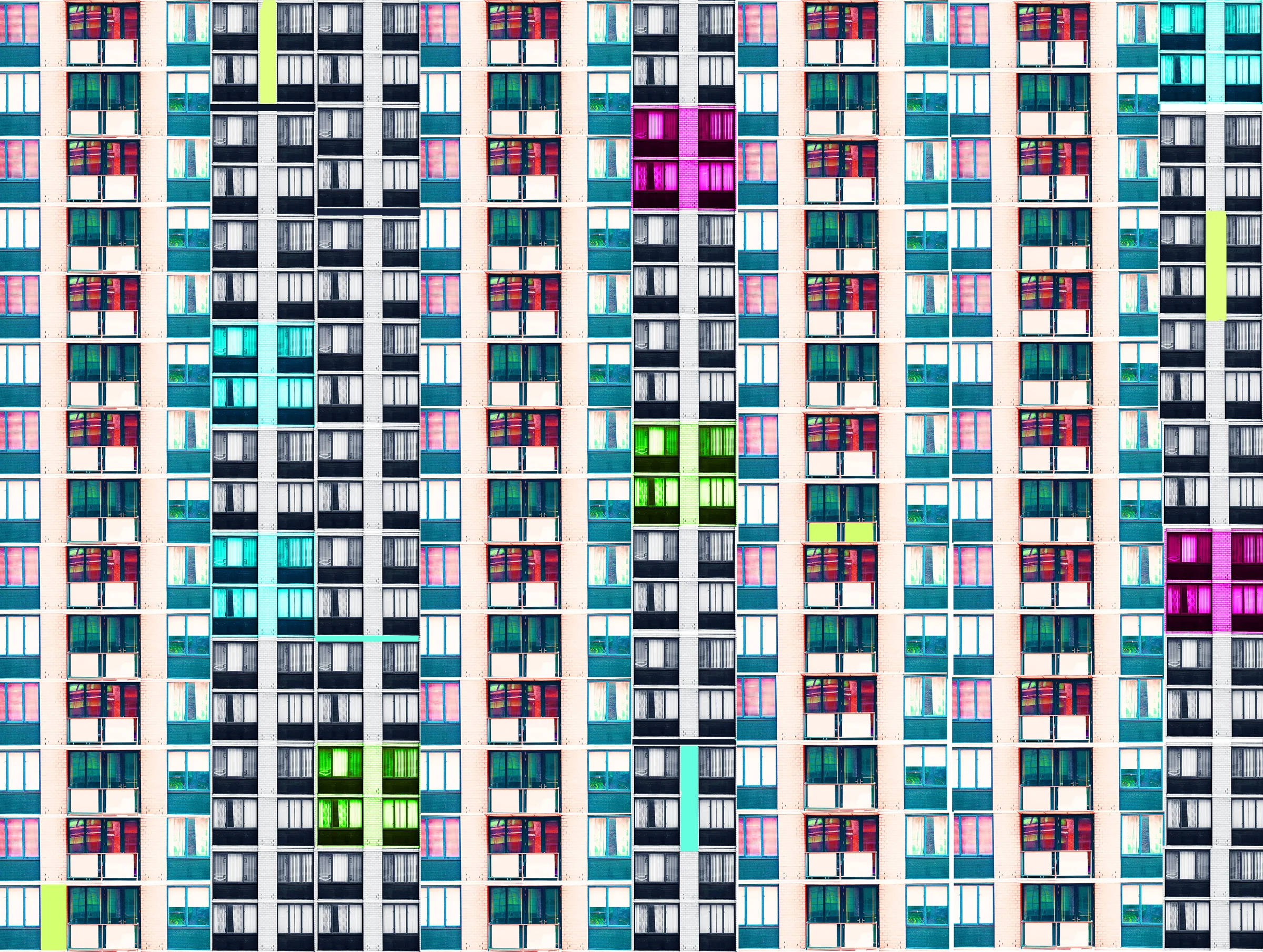 "Windows", 36" x 48"