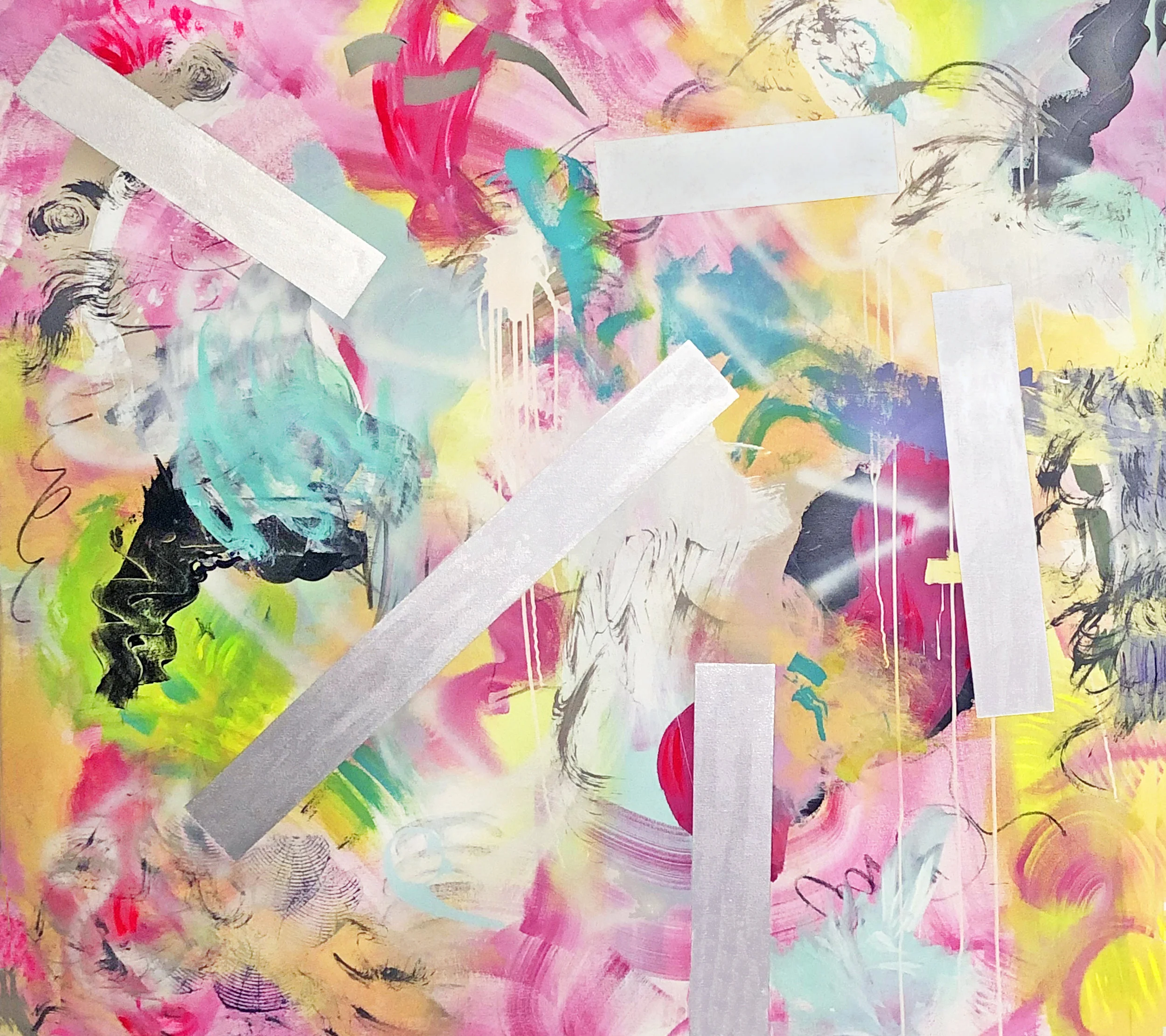 "Life Less Ordinary", 54 x 60 in.