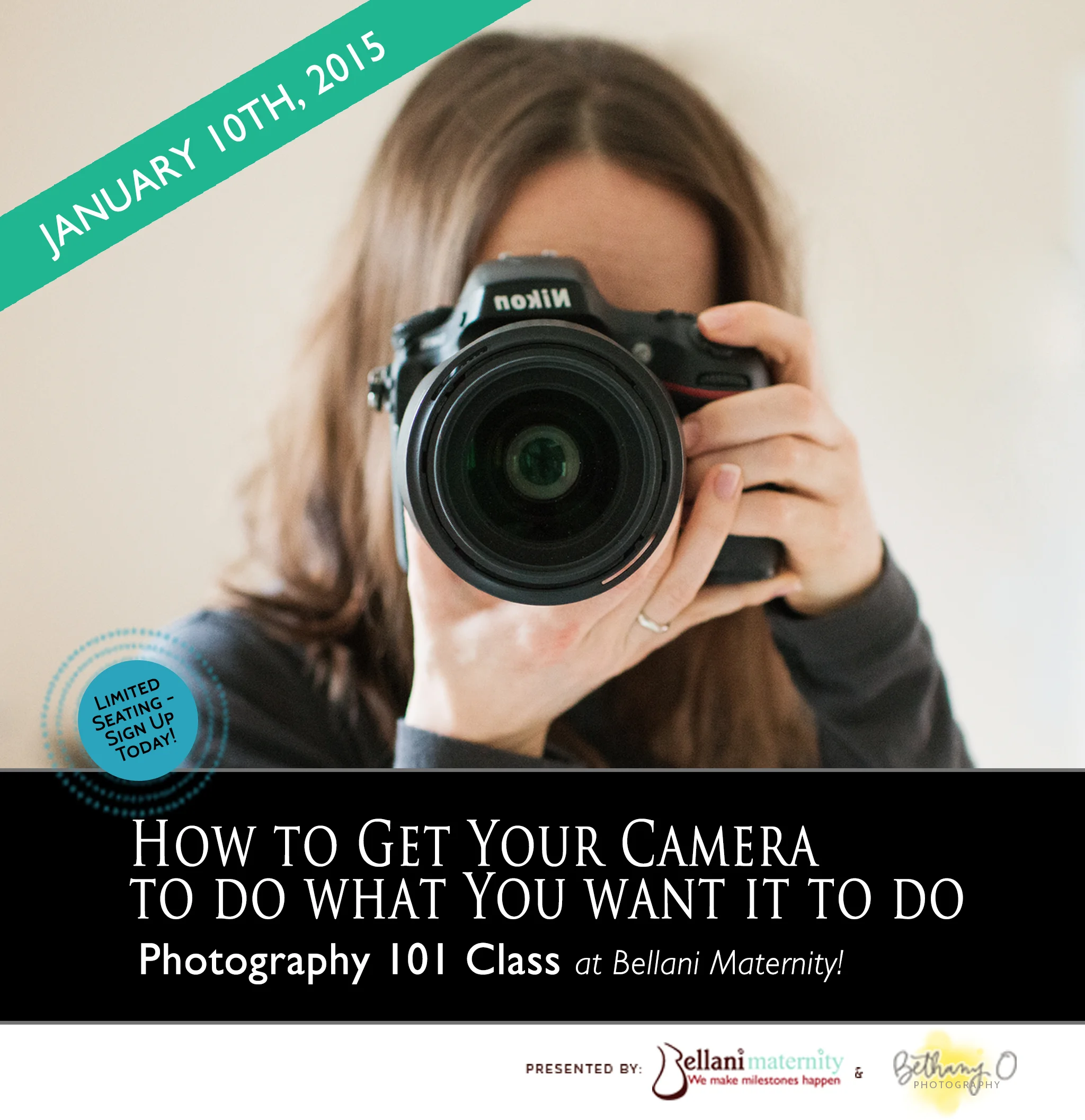 Photography 101 Class - Returning in January!