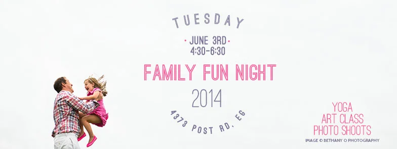 Family Fun Night Banner for Facebook