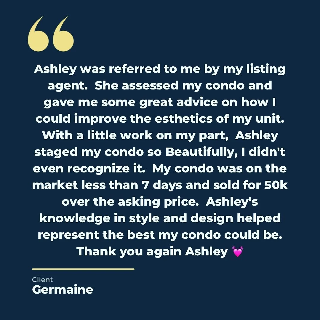 Do what @mikequail does!  Get your clients top dollar by having Relux Decor as part of your home preparation team.  Homes are no longer selling themselves.  We help you stand out from the competition.  Just ask Germaine !! 🏡💰&hearts;️