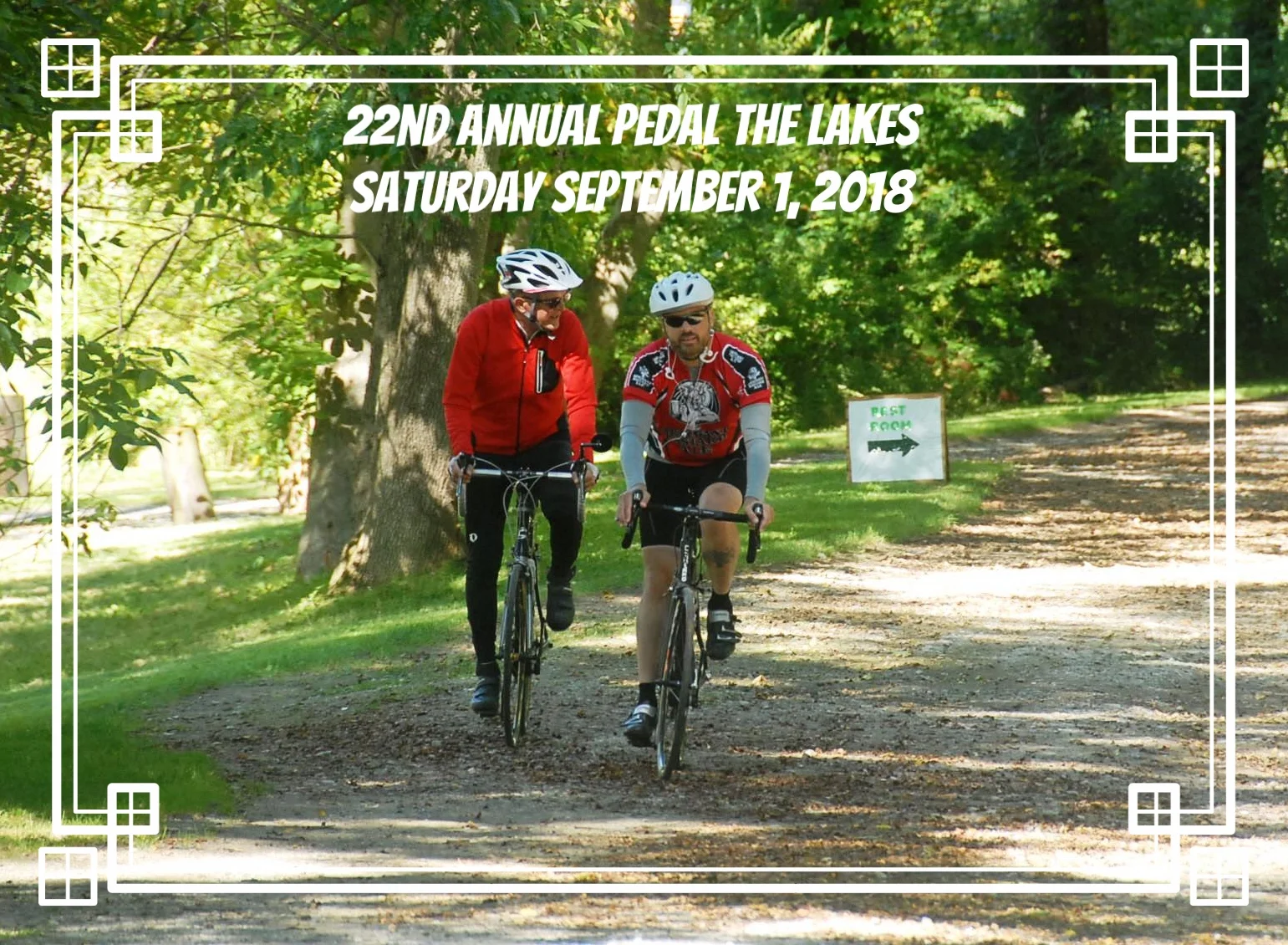 22nd Annual Pedal the Lakes Bicycle Tour 