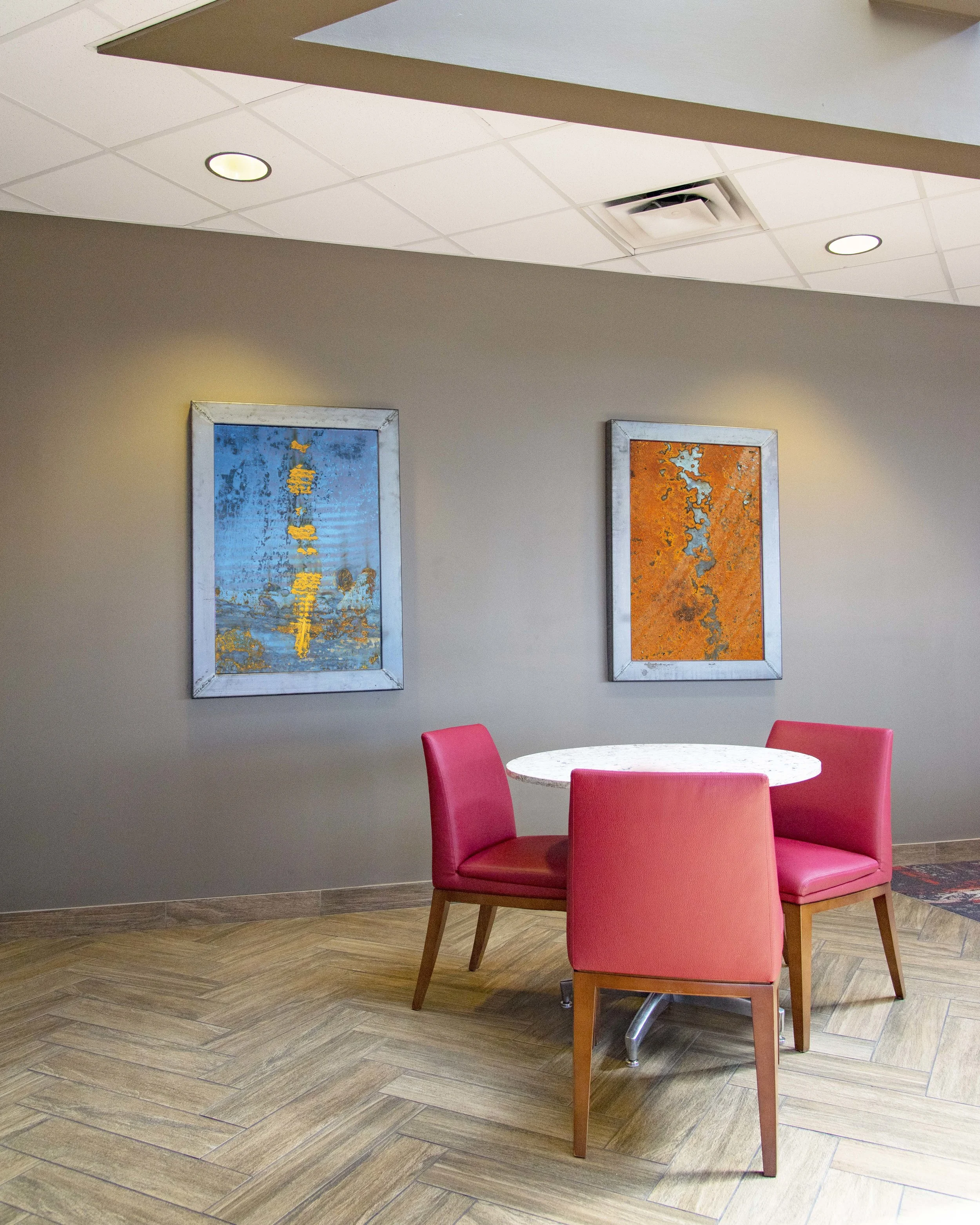 Permanent collection. Lobby at the John C Tune Airport, Nashville, TN