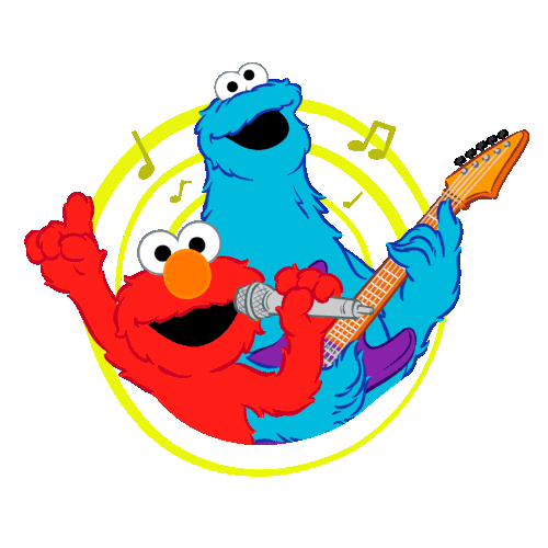 Cookie Monster Excited Gif