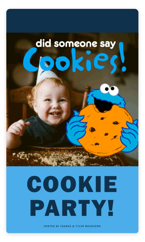 Sesame Street x Paperless Post — Dustin Dahlman